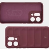 Pancerne etui Bizon Case Tur do Oppo Reno 14, burgundowe