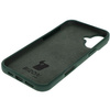Silikonowe etui Bizon Soft Case do iPhone 16 Plus, ciemnozielone