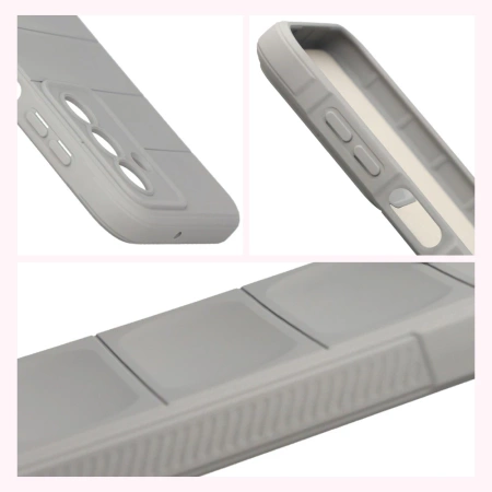 Etui Bizon Case Łupka do iPhone 17, niebieskie
