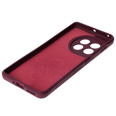 Pancerne etui Bizon Case Tur do OnePlus 11, burgundowe