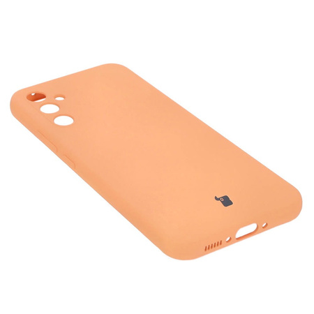 Etui Bizon Case Silicone do Galaxy A34 5G, pomarańczowe