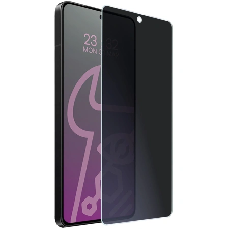 Prywatyzujące szkło hybrydowe Bizon Glass Mule Shadow do Xiaomi POCO F7 Ultra, matowe