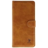 Etui z klapką Bizon Case Pocket do Motorola Moto G57 Power / G67 Power, brązowe