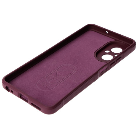 Etui Bizon Case Tur do Realme C67 4G, burgundowe