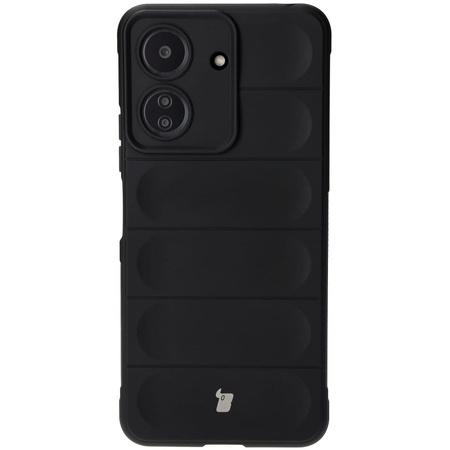 Pancerne etui Bizon Case Tur do Xiaomi Redmi 13C / Xiaomi Pocophone C65, czarne