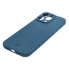 Etui Bizon Case Silicone do iPhone 15 Pro Max, granatowe