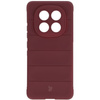Pancerne etui Bizon Case Tur do Xiaomi Redmi Note 14 Pro Plus 5G, burgundowe