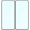 Szkło hartowane Bizon Glass Edge Duo do Xiaomi Redmi Note 11 / 11S 4G, czarna ramka, 2 sztuki