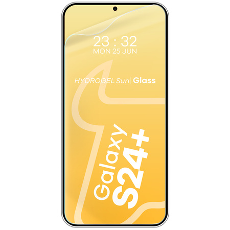 Folia matowa Bizon Glass Hydrogel Sun do Galaxy S24 Plus, 2 sztuki