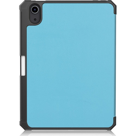 Etui Bizon Case Tab Lizard do iPad Mini 7 2024 / iPad Mini 6 2021, błękitne