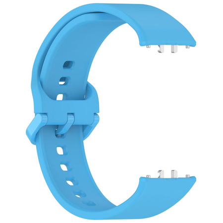 Pasek Bizon Strap Watch Silicone do Galaxy Fit 3, błękitny