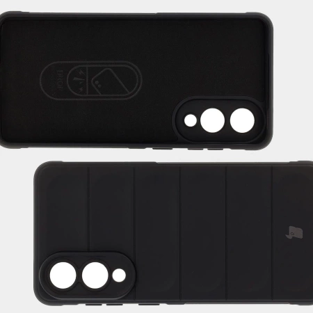 Pancerne etui Bizon Case Tur do Galaxy S25 Edge, czarne