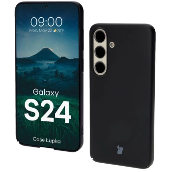 Etui Bizon Case Łupka do Galaxy S24, czarne