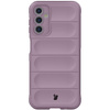 Pancerne etui Bizon Case Tur do Galaxy A14 4G / 5G, jasnofioletowe