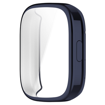 Etui Bizon Case Watch Felipe do Xiaomi Redmi Watch 3, niebieskie