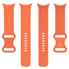 Silikonowy pasek Bizon Strap Watch Silicone S do Google Pixel Watch 4/3 (45mm), pomarańczowy