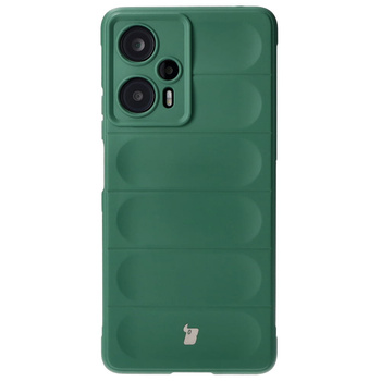 Pancerne etui Bizon Case Tur do Xiaomi Poco F5, ciemnozielone
