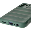 Pancerne etui Bizon Case Tur do Galaxy M15 5G, ciemnozielone