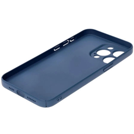 Etui Bizon Case Łupka do iPhone 15 Pro Max, niebieskie