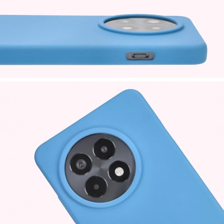 Silikonowe etui Bizon Soft Case do OnePlus 13R, niebieskie