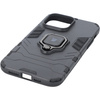 Etui Bizon Case Armor Ring do iPhone 14 Pro Max, czarne