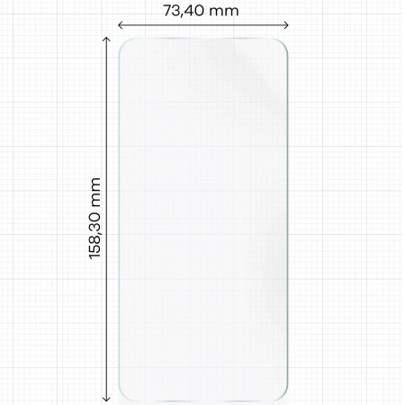 Folia hydrożelowa na ekran Bizon Glass Hydrogel Front do Oppo Reno10 / 10 Pro, 1 sztuka