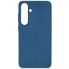 Etui Bizon Case Łupka do Galaxy S24 FE, niebieskie