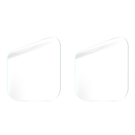 Folia hydrożelowa na ekran Bizon Glass Watch Hydrogel Duo do Xiaomi Redmi Watch 5 Lite, 2 sztuki