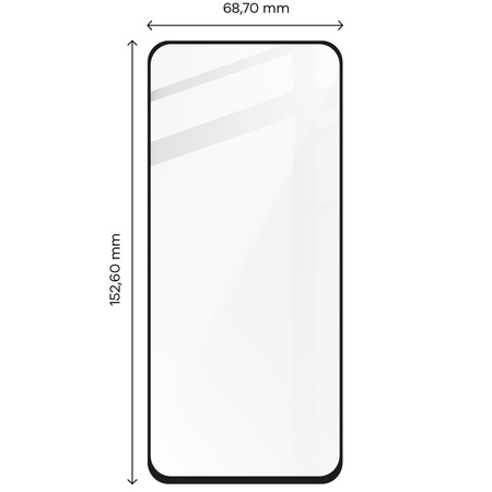 Szkło hartowane Bizon Glass Edge - 2 sztuki + ochrona na obiektyw, Oppo Reno 7 4G