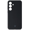 Silikonowe etui Bizon Soft Case do Galaxy S25 FE, czarne