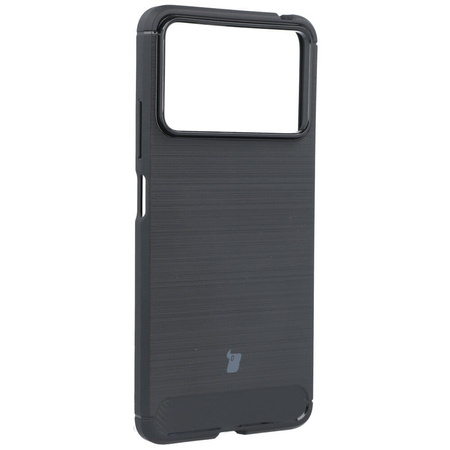 Etui Bizon Case Carbon TPU do Xiaomi Poco X4 Pro 5G, czarne