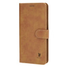 Etui Bizon Case Wallet do Galaxy S23 Plus, jasnobrązowe