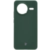 Silikonowe etui Bizon Soft Case do Xiaomi POCO F7 Pro, ciemnozielone