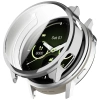 Etui z osłoną ekranu Bizon Case Watch Felipe do Garmin Venu 4 45 mm, srebrne