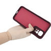 Pancerne etui Bizon Case Tur do Xiaomi Redmi Note 11 / 11S 4G, burgundowe