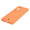 Etui Bizon Case Silicone Sq do Xiaomi Poco F5 Pro, pomarańczowe