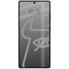 Prywatyzujące szkło hartowane Bizon Glass Edge Shadow Duo do Galaxy S25 Ultra, przyciemniane z czarną ramką, 2 sztuki