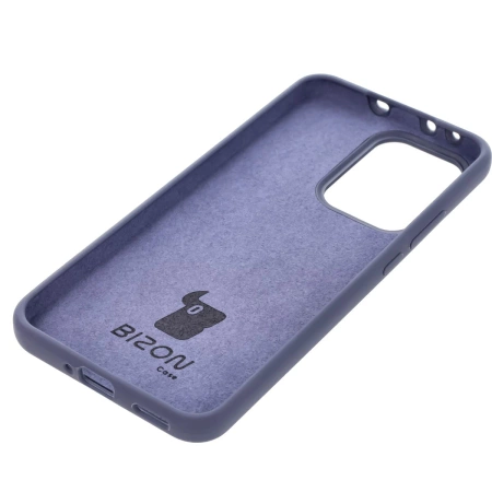 Silikonowe etui Bizon Soft Case do Oppo Reno13 Pro, ciemnoniebieskie