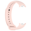 Silikonowy pasek Bizon Strap Watch Silicone do Xiaomi Smart Band 9 / 9 NFC / 8, jasnoróżowy