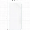 Folia hydrożelowa na ekran Bizon Glass Hydrogel Front do Oppo Reno10 / 10 Pro, 1 sztuka