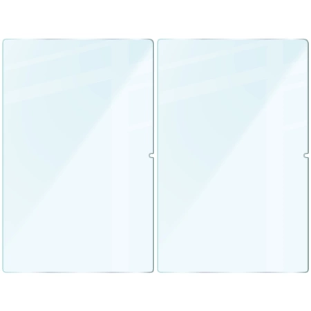 Szkło hartowane Bizon Glass Tab Clear Duo do Galaxy Tab S10 Lite / S10 FE/S9 FE/S9/S8/S7, 2 sztuki