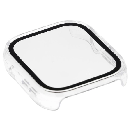Etui ze szkłem do zegarka Bizon Case+Glass Watch do Huawei Watch Fit 4, przezroczyste