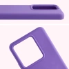 Silikonowe etui Bizon Soft Case do Realme GT 7 / 7T, fioletowe
