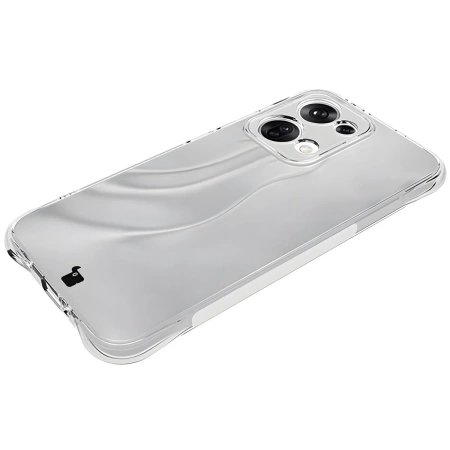 Elastyczne etui Bizon Case Salpa do Oppo Reno13, przezroczyste