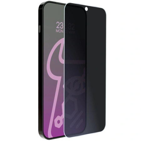 Prywatyzujące szkło hybrydowe Bizon Glass Mule Shadow do OnePlus 15, matowe