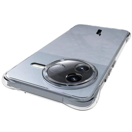 Elastyczne etui + 2x szkło hartowane Bizon Case Clear Pack do Xiaomi Poco F7 Pro