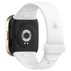 Pasek Bizon Strap Watch Nessy do Xiaomi Redmi Watch 3, biały