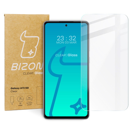 Szkło hartowane Bizon Glass Clear do Galaxy A72 5G