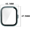 Etui ze szkłem do zegarka Bizon Case+Glass Watch do Huawei Watch Fit 4 Pro, zielone