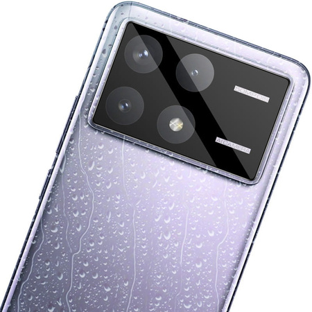 Szkło na aparat Bizon Glass Silk Lens do Xiaomi Poco X6 Pro / Poco F6 Pro, 2 sztuki